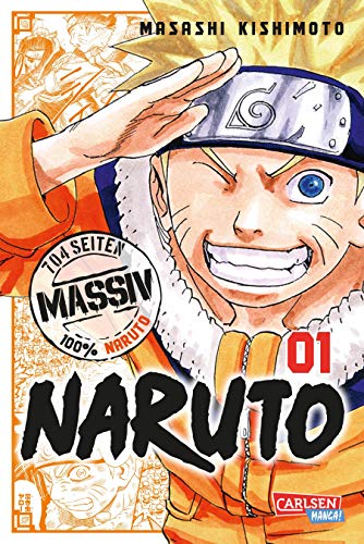 Naruto Massiv 1: Die Originalserie als umfangreiche Sammelbandausgabe! (1) von Carlsen Verlag GmbH
